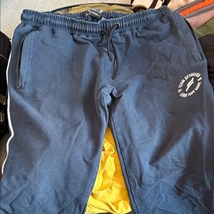 DOYOUEVEN Charcoal Joggers with Logo